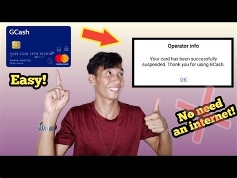 How to Deactivate Gcash MasterCard .